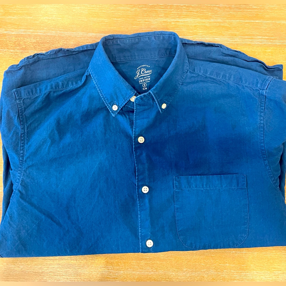 J. Crew Long Sleeve Button Up Shirt (Slim)